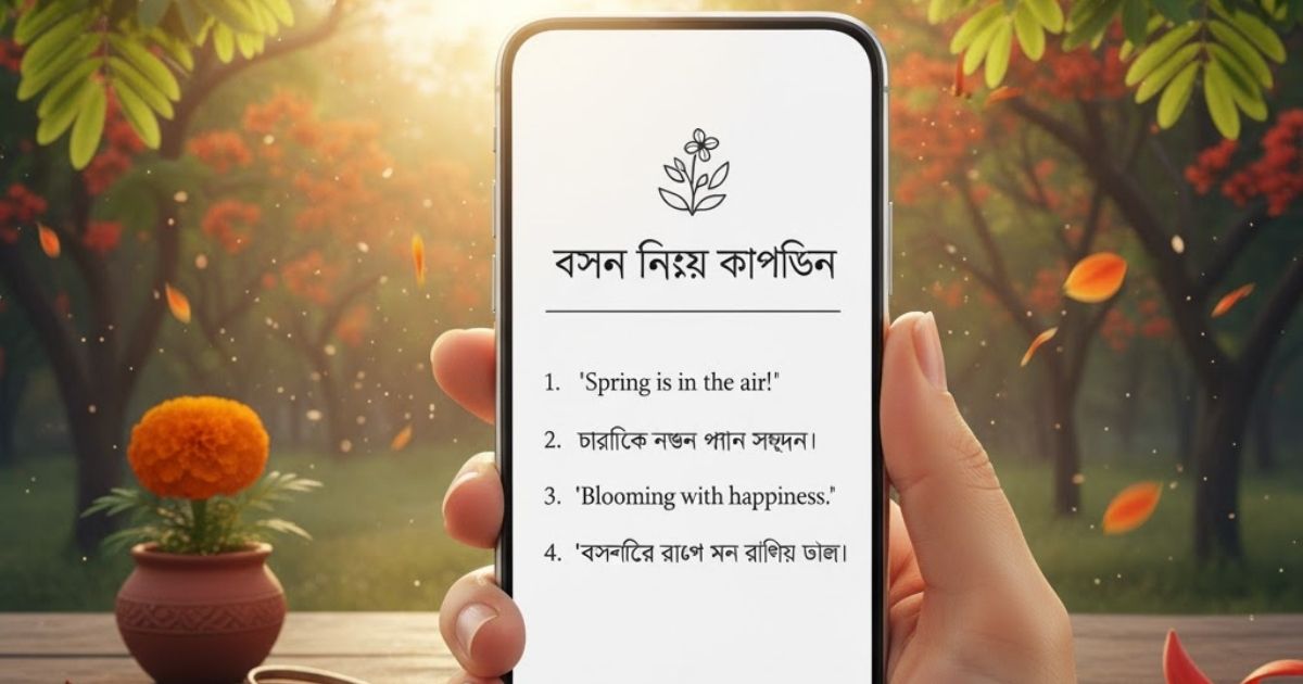 ২০০-মন-ছুঁয়ে-যাওয়া-বসন্ত-নিয়ে-ক্যাপশন-সংগ্রহ