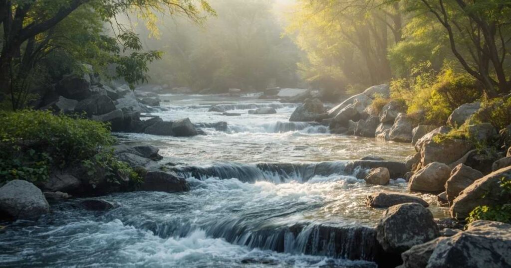 নদী-নিয়ে-ইসলামিক-ক্যাপশন